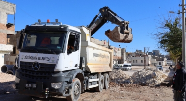 Büyükşehir Belediyesi yeni bağlantı yolları yapılıyor