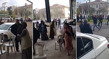 Şanlıurfa'da bir düğünde ortalık karıştı
