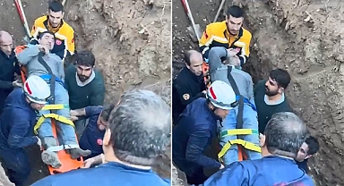 Şanlıurfa'da bir işçi göçük altında kaldı