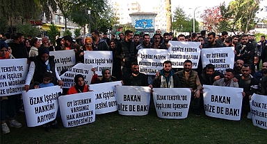 Şanlıurfa'da Bozdağ ile görüşmek isteyen işçilere polis engeli