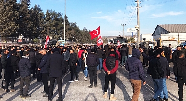Şanlıurfa'da Özak Tekstil işçilerine barikat engeli: 1 gözaltı