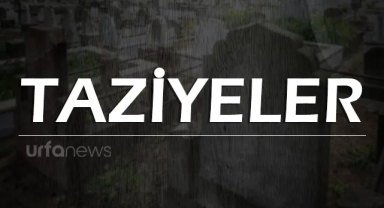 Şanlıurfa'da vefat edenler (21 Aralık 2023)