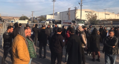 Şanlıurfa'da Özak Tekstil işçileri 9 gündür eylemde