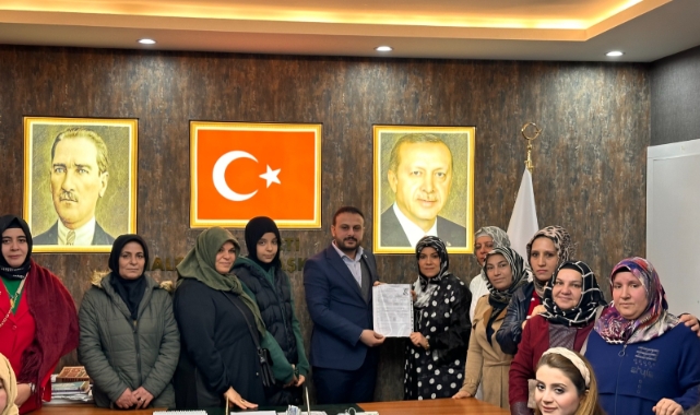 Aday adaylığı başvurusu yapan Rahime Bulut'a destek