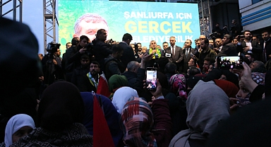 Beyazgül Şanlıurfa'da böyle karşılandı
