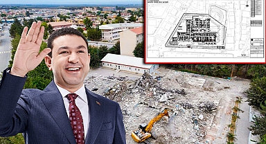 Depremde hasar alan Harran Devlet Hastanesi'nin temeli atılıyor