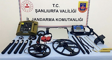 Şanlıurfa'da 6 kişi define ararken yakalandı