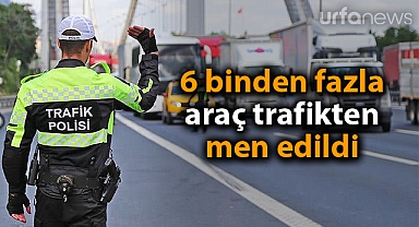 Şanlıurfa'da bir yılda 230 bine yakın trafik cezası kesildi