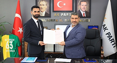 AK Parti'nin Akçakale ilçe başkanı belli oldu