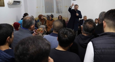 Baydilli Seyrantepe'de mahalle toplantısına katıldı