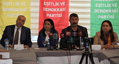 DEM Parti'nin Şanlıurfa adayları basınla buluştu