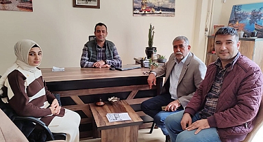 EMEP'in Haliliye adayı Bakış'tan Urfanews'e ziyaret