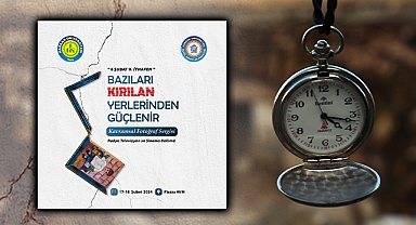 Harran Üniversitesi öğrencileri deprem temalı sergi düzenliyor