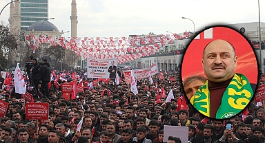 Kasım Gülpınar Şanlıurfa'da ilk mitingini düzenledi