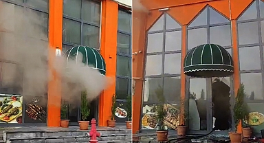 Şanlıurfa'da kebapçı dükkanında yangın