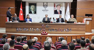 Şanlıurfa'da 'seçim güvenliği' toplantısı