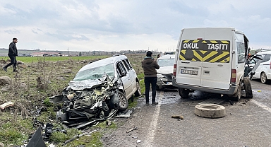 Şanlıurfa'da zincirleme kaza: Yaralılar var