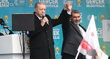 AK Parti Şanlıurfa İl Başkanı Delioğlu'na mitingde tepki