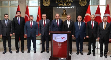 Bakan Özhaseki Şanlıurfa'da