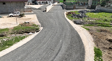 Harran'da Yakacık'ın da asfalt çalışması bitti