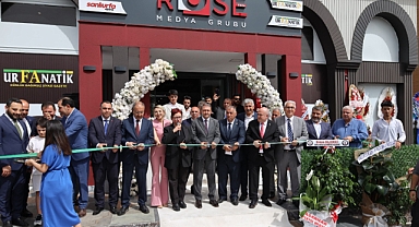 Rose Ekol Medya Grubu'nun yeni yeri törenle açıldı
