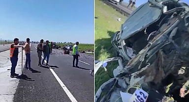 Şanlıurfa'da feci kaza: 2 ölü, 6 yaralı