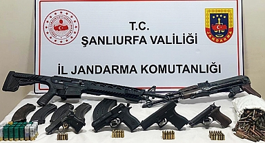 Siverek'teki silah kaçakçılığı operasyonunda 1 şüpheli yakalandı