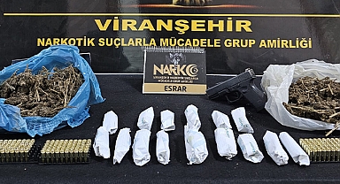 Viranşehir'de uyuşturucu operasyonu: 2 gözaltı