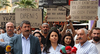 Kobani Davası'nda çıkan karar Şanlıurfa'da protesto edildi