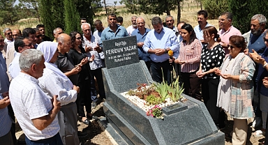Feridun Yazar mezarı başında anıldı