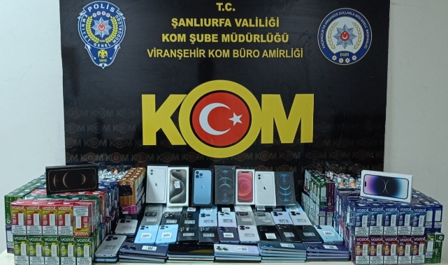 Şanlıurfa&#039;da kaçakçılık operasyonunda 4 şüpheli yakalandı