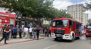 Şanlıurfa'da poligonda yangın çıktı
