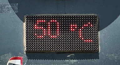 Şanlıurfa'da termometreler 50 dereceyi gösterdi