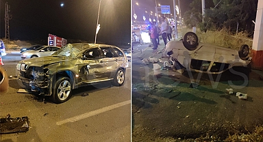 Şanlıurfa'da zincirleme kaza: Ortalık birbirine girdi