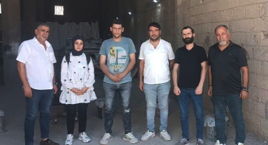 EMEP Şanlıurfa İl Örgütü, işkence gören işçiyi ziyaret etti