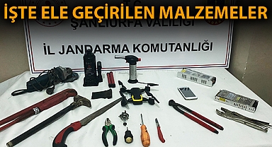 Şanlıurfa'da kaçan iki kişi hırsızlık şüphesiyle gözaltına alındı