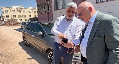 Şanlıurfa müftüsü navigasyonla cami ararken CHP'li vekile yakalandı
