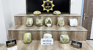 Siverek'te 16 kilo uyuşturucu ele geçirildi: Gözaltılar var