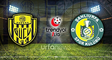 MKE Ankaragücü - Şanlıurfaspor (MAÇ BİTTİ)