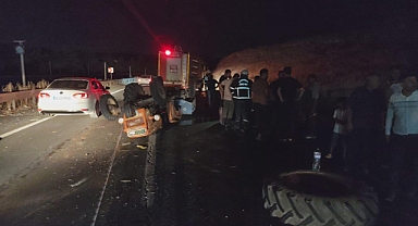 Şanlıurfa'da gece yarısı feci kaza