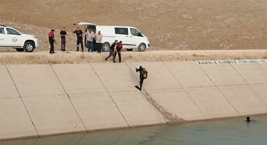 Şanlıurfa'da sulama kanalına giren çocuk kayboldu
