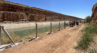 Şanlıurfa'da sulama kanalına giren kardeşler kayboldu