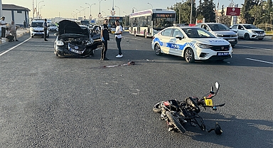 Şanlıurfa'da elektrikli bisiklet otomobil ile çarpıştı: 1 ölü, 1 yaralı
