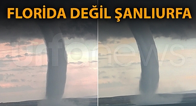 Şanlıurfa'da hortum paniği