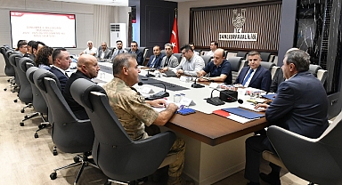 Şanlıurfa'da okul güvenliği toplantısı