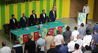 Şanlıurfaspor'un olağanüstü kongresi bitti