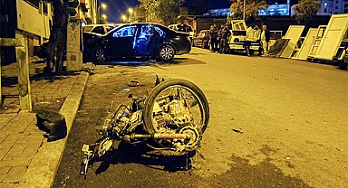 Şanlıurfa'da otomobille çarpışan motosikletin sürücüsü ağır yaralandı