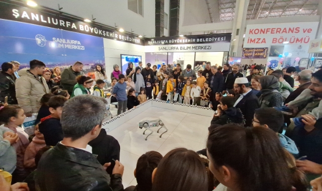 Şanlıurfa Bilim Merkezi’nin çalışmaları fuarda ilgi odağı oldu