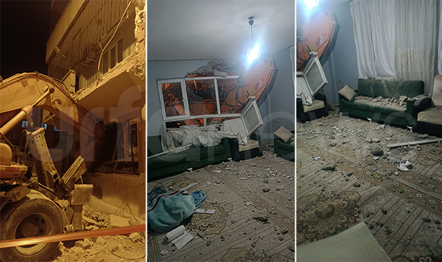 Şanlıurfa&#039;da DEDAŞ&#039;a ait kepçe üç katlı binaya çarptı: 10 yaşındaki çocuk yaralandı