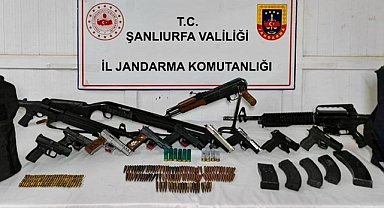 Şanlıurfa'da silah kaçakçılığı operasyonu: Gözaltılar var